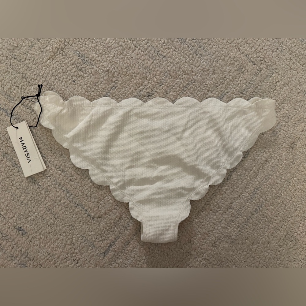 Marysia Scalloped Bikini Bottom - Picture 2 of 3